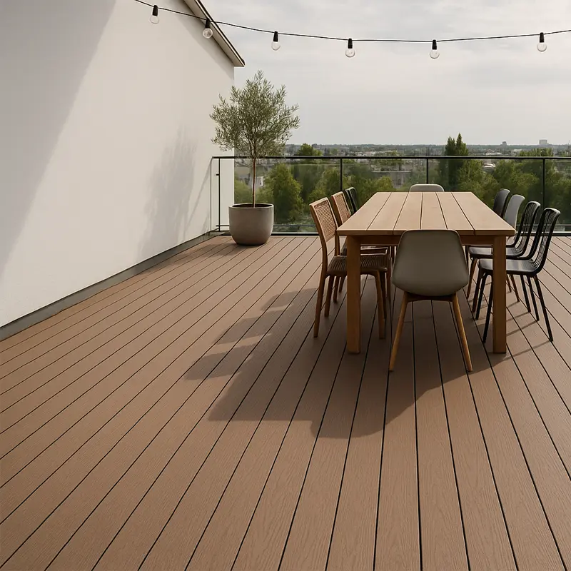 Tarima exterior Tecnológica Arena / Ipe