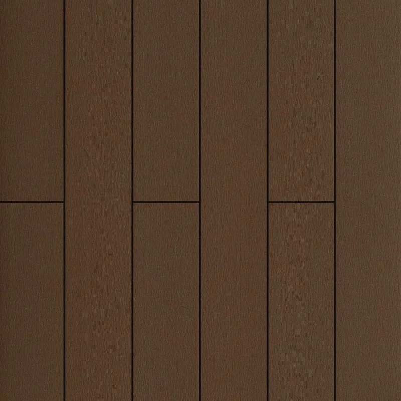 Tarima exterior Tecnológica Chocolate Rayado/Liso