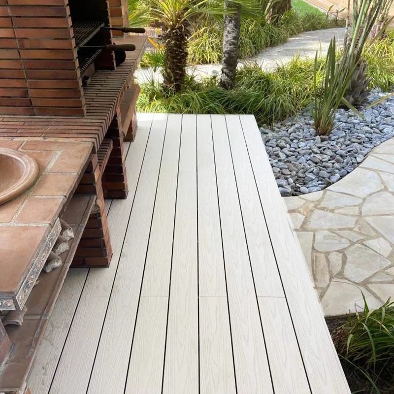 Tarima exterior Tecnológica Blanco Polar