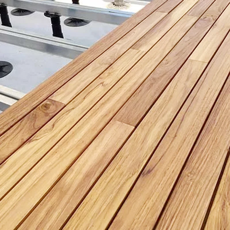 Tarima exterior Maciza exterior Iroko 