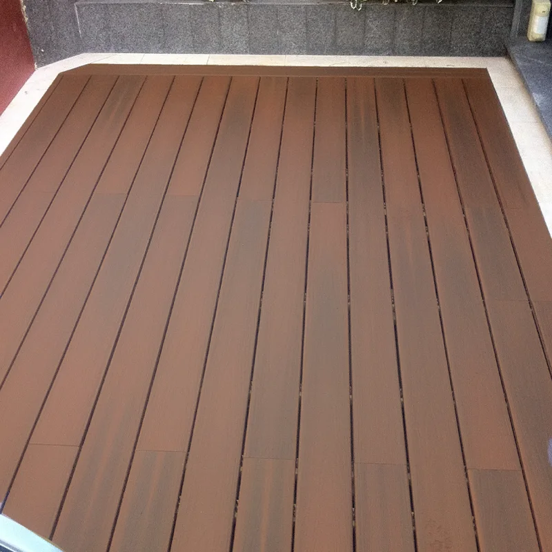 Tarima exterior Maciza exterior Bambu Caramelo