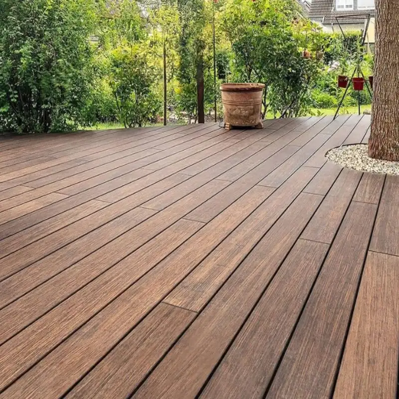 Tarima exterior Maciza exterior Bambu Caramelo