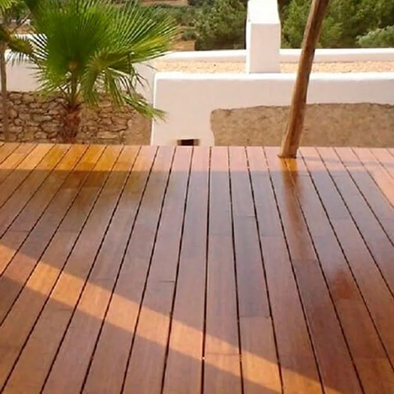 Tarima exterior Maciza exterior Bambu Caramelo