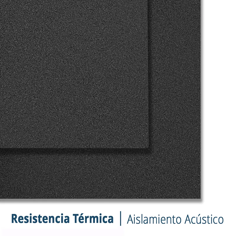 Caucho Macizo Loseta Caucho 1x1 Negro | 10mm | Densidad Plus + | Suelo Gimnasio | Amortiguación