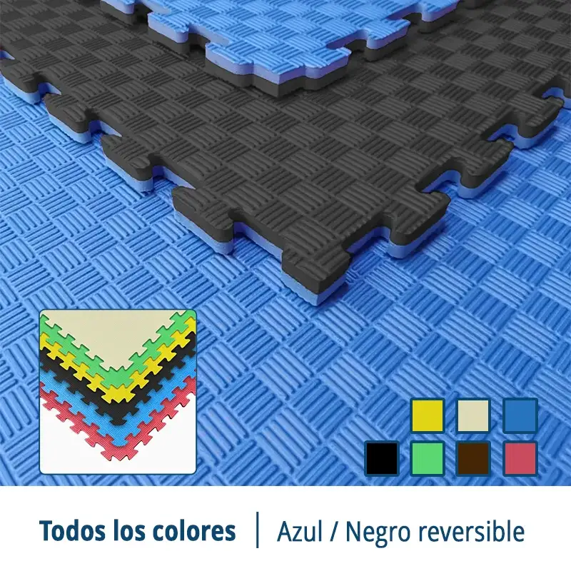 Tatami  Tatami Azul Negro Premium |1x1| 20mm