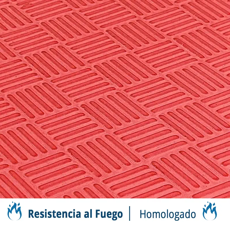Tatami  Tatami Negro Rojo |1x1| 20mm | Escuelas y Clubs Deportivos | Homologado Ignífugo CEE
