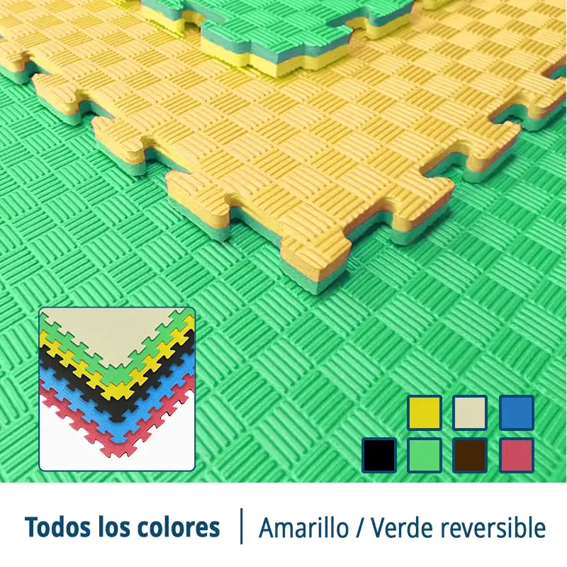 Tatami  Tatami Amarillo Verde Premium  |1x1| 20mm