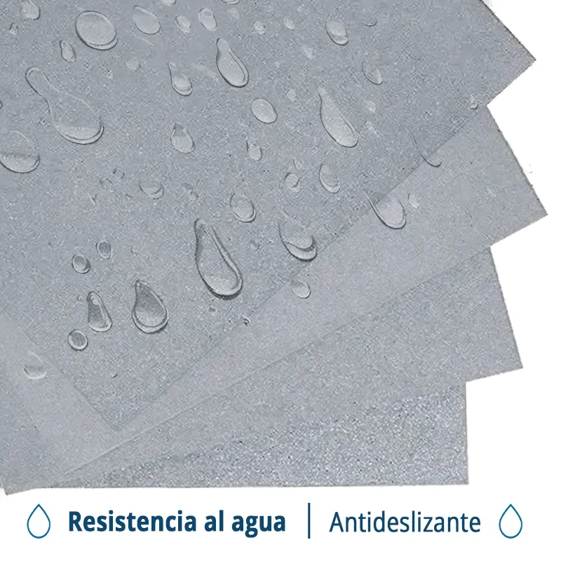 Caucho Macizo LOSETA DE CAUCHO 50x50cm.  |  20mm  |  ALTA DENSIDAD  |  Gris Claro