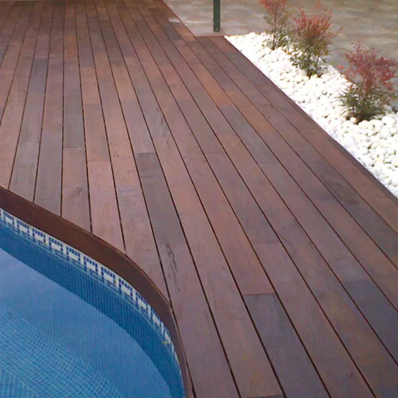 Tarima exterior Maciza exterior Merbau
