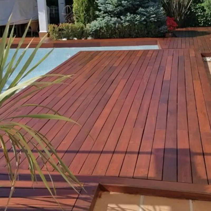 Tarima exterior Maciza exterior Merbau