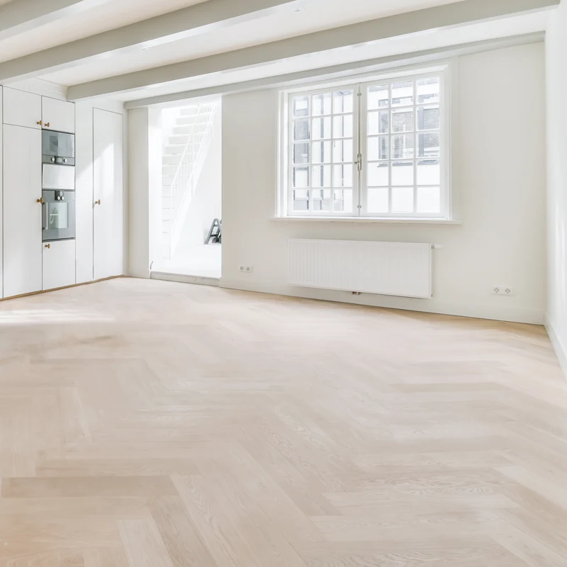 Madera Natural Parquet Espiga Invisible Nórdico