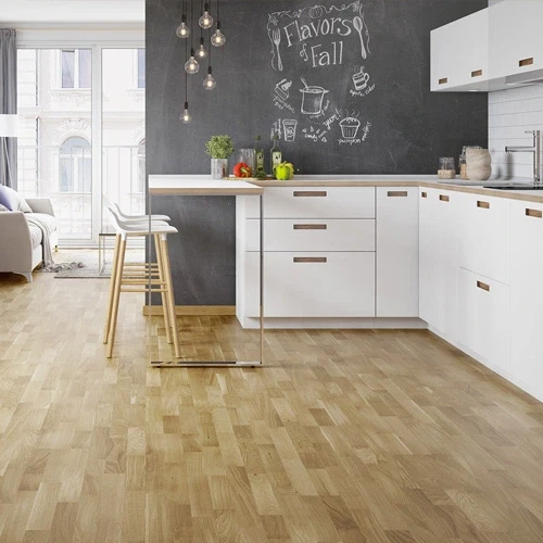 Madera Natural Parquet Roble 3 Lamas Prime