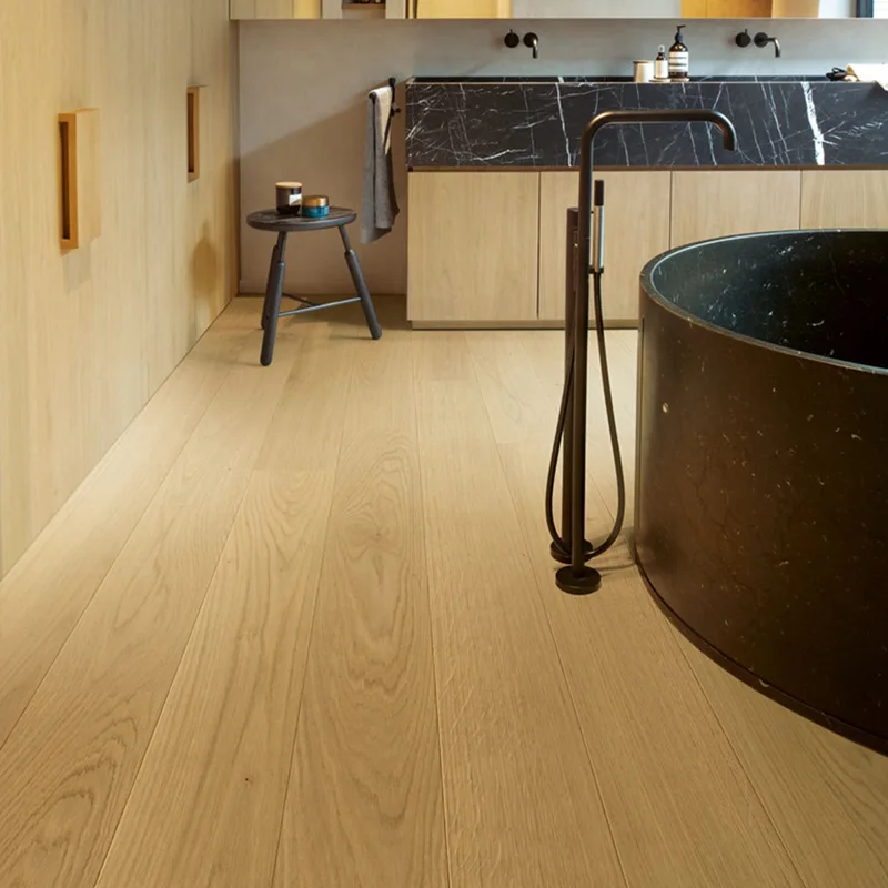 Madera Natural Parquet Roble Cuero Extra Mate - Amato