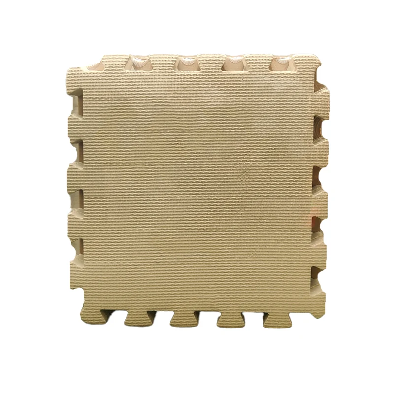 Tatami  Tatami Goma Eva Caramelo y Beige | 30x30cm | 10mm | Paquete 9 unidades