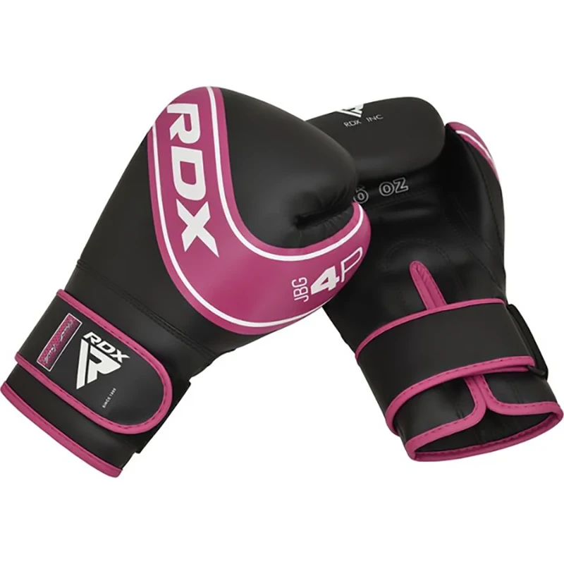 Material para Instalación y Complementos  Guantes de entrenamiento de boxeo Niños RDX 4B Robo 4oz Rosa