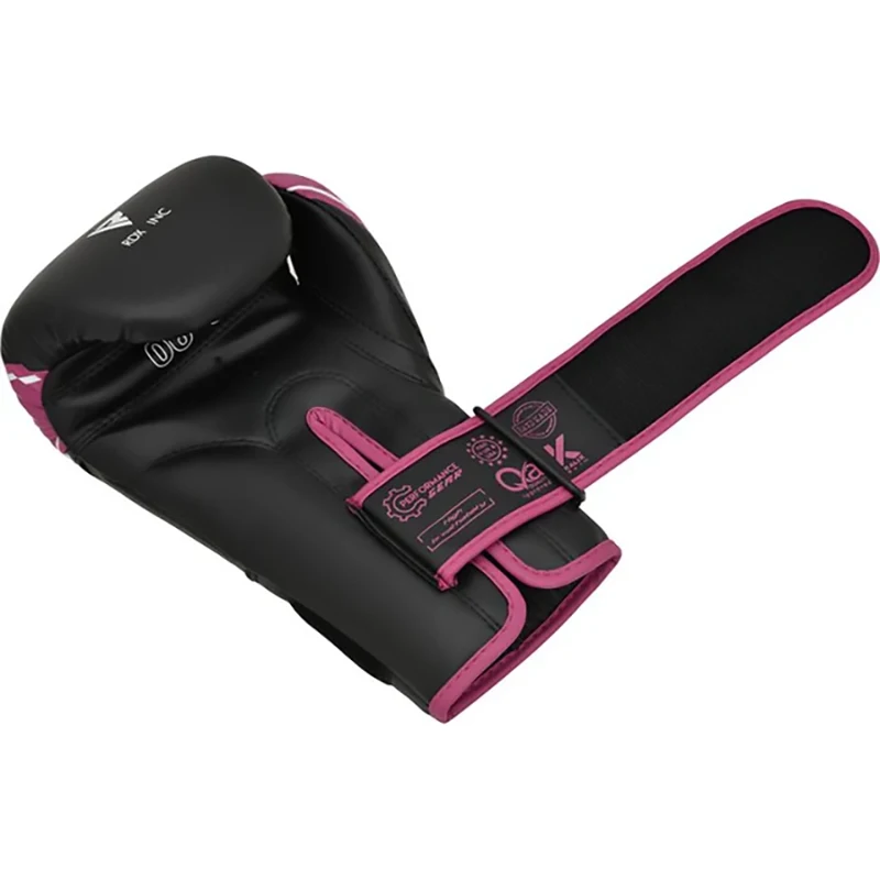 Material para Instalación y Complementos  Guantes de entrenamiento de boxeo Niños RDX 4B Robo 4oz Rosa