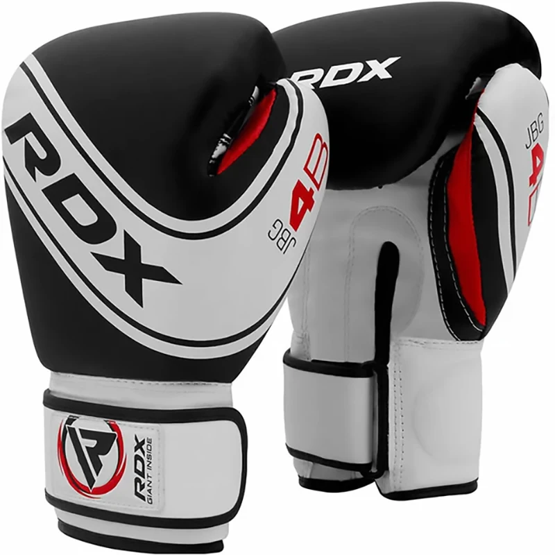 Material para Instalación y Complementos  Guantes de entrenamiento de boxeo Niños RDX 4B Robo 6oz Blanco