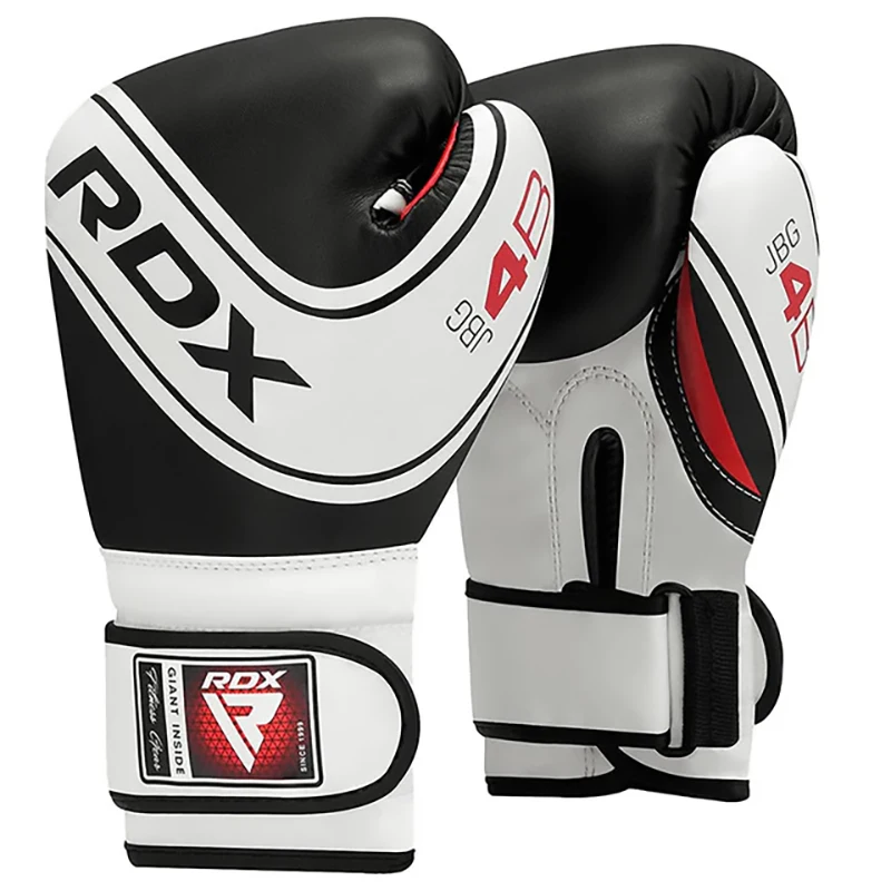 Material para Instalación y Complementos  Guantes de entrenamiento de boxeo Niños RDX 4B Robo 6oz Blanco