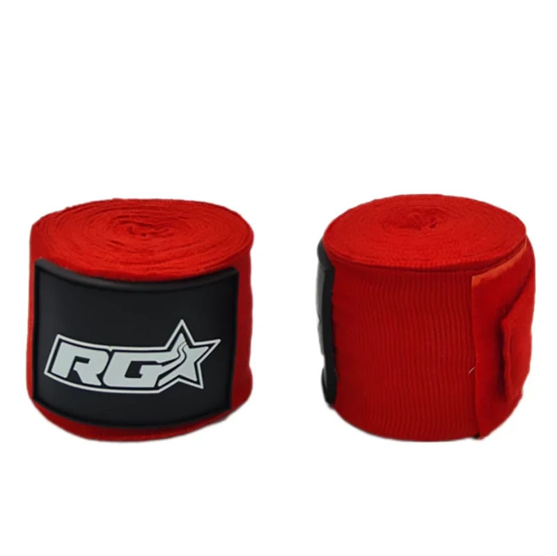 Material para Instalación y Complementos  Vendas de Boxeo Rojas 4,5