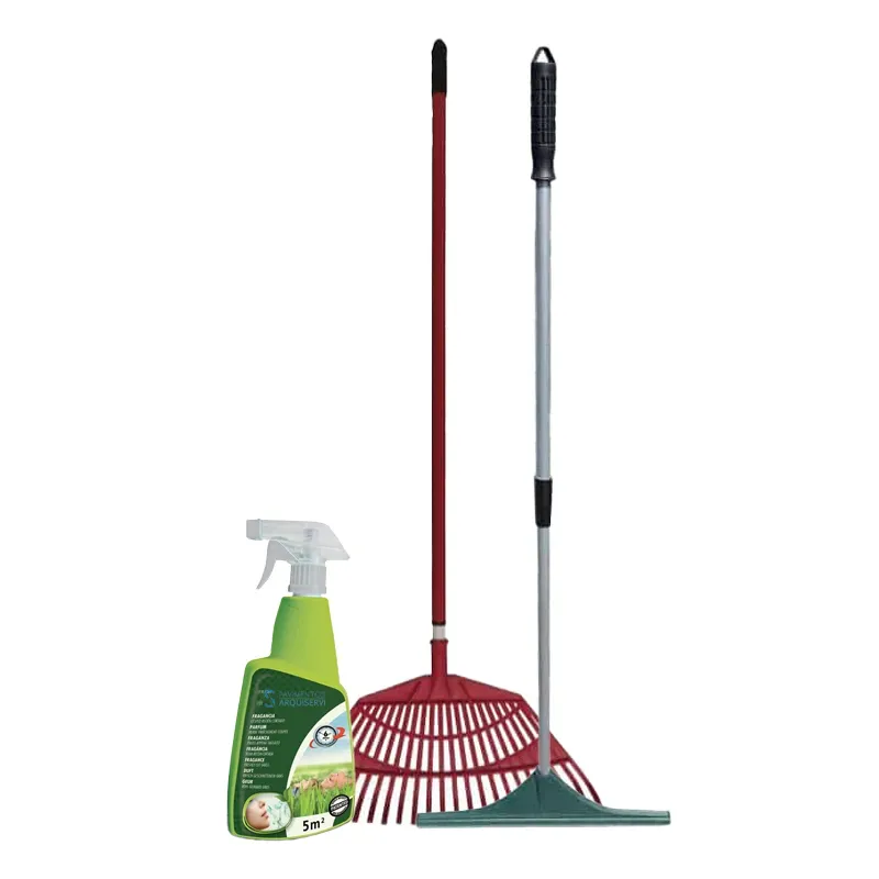 Material para Instalación y Complementos  Kit de Limpieza Césped Artificial | Limpieza Instantánea
