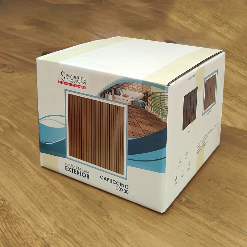 Tarima exterior Tecnológica Losetas Capuccino 30X30 ArquiTech