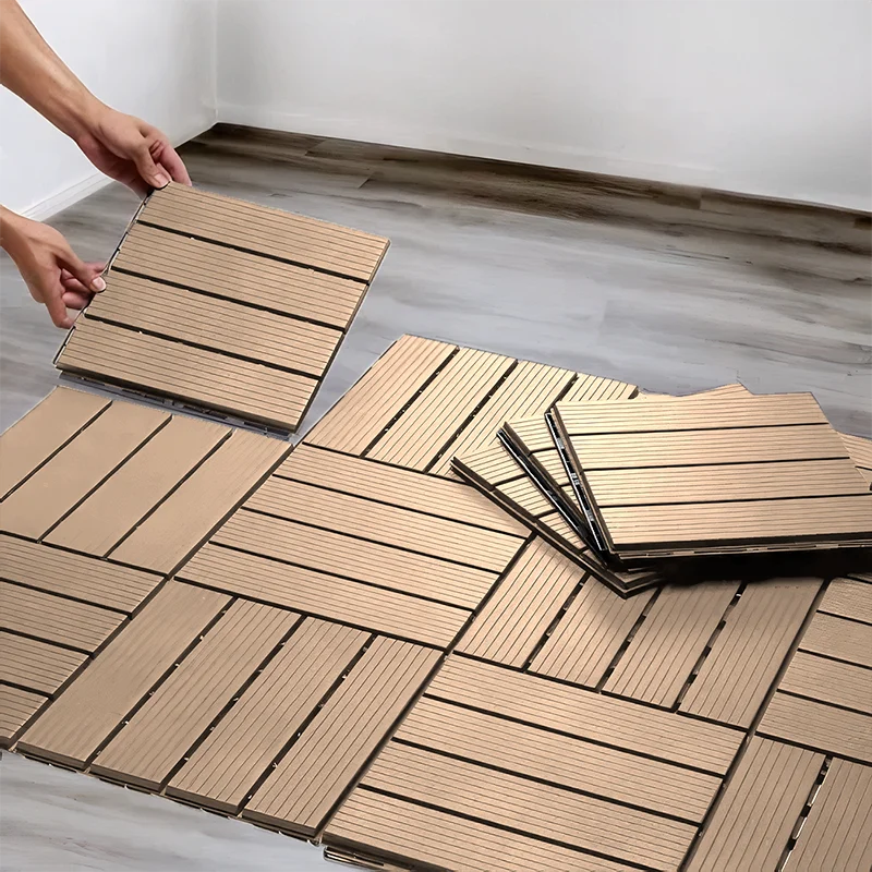 Tarima exterior Tecnológica Losetas Capuccino 30X30 ArquiTech