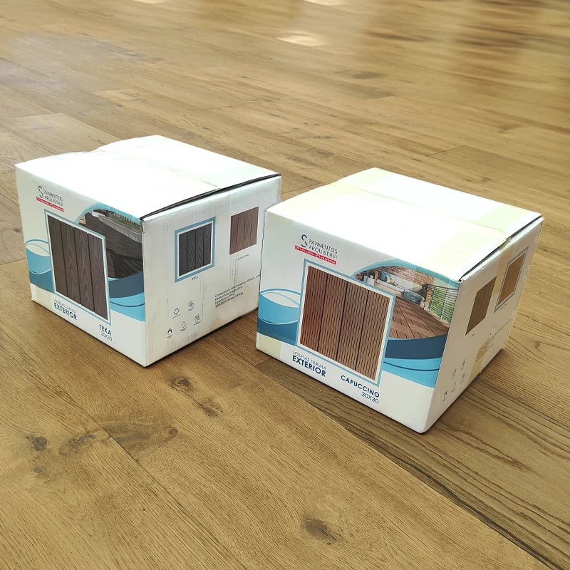 Tarima exterior Tecnológica Losetas Teka 30X30 ArquiTech