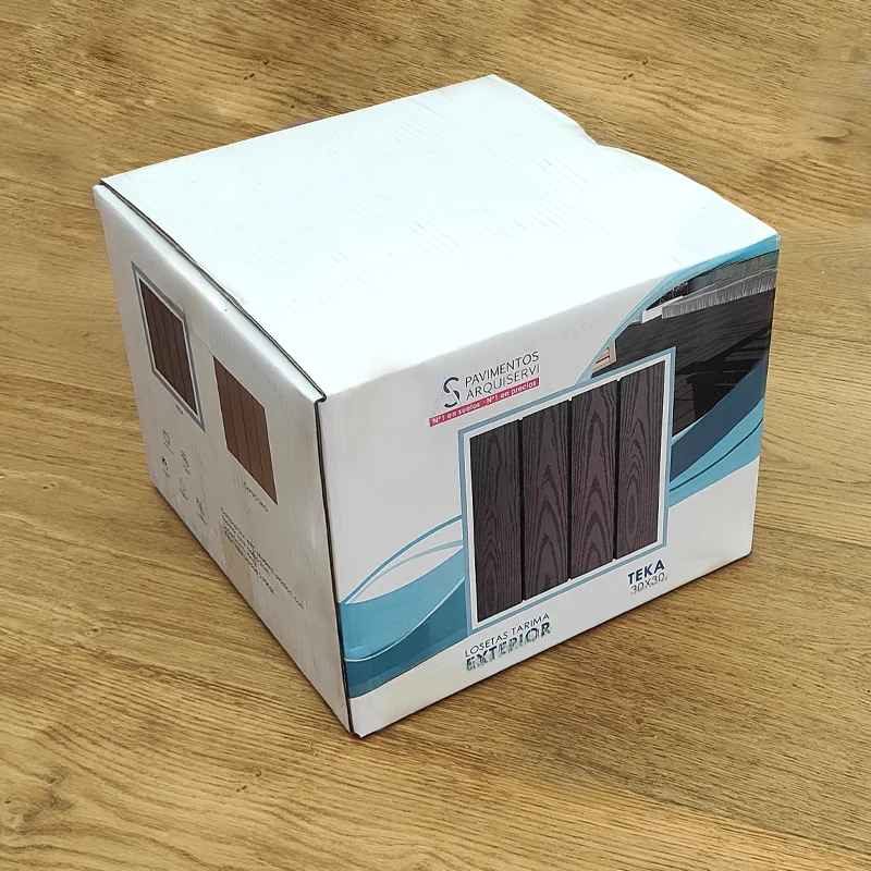 Tarima exterior Tecnológica Losetas Teka 30X30 ArquiTech