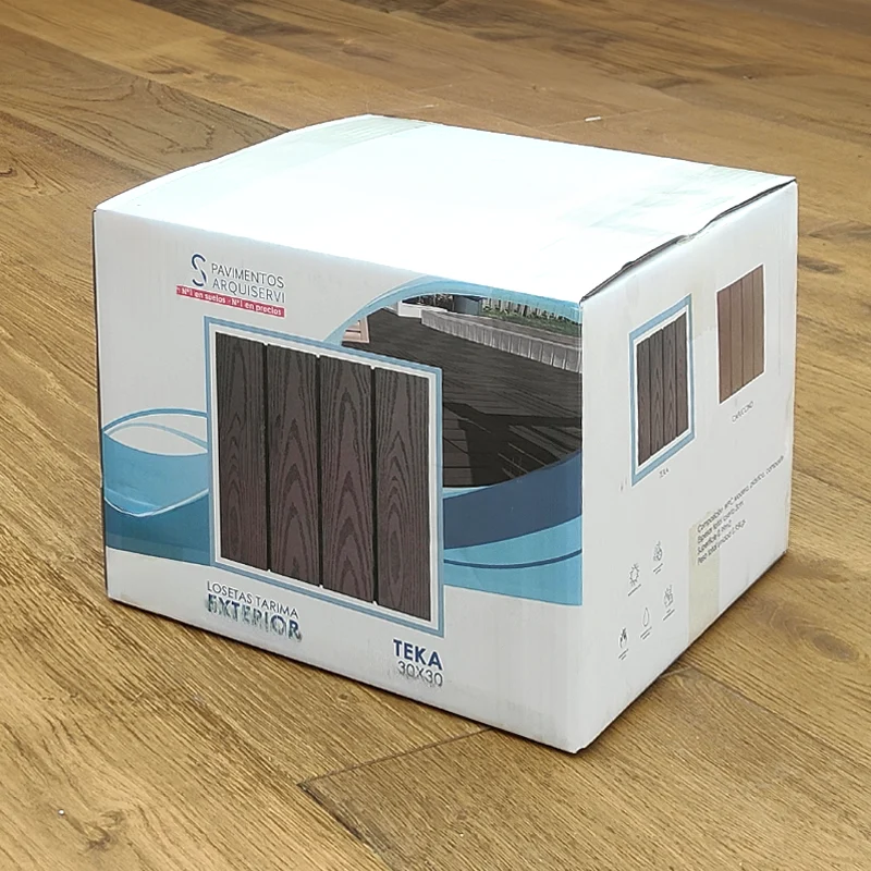Tarima exterior Tecnológica Losetas Teka 30X30 ArquiTech