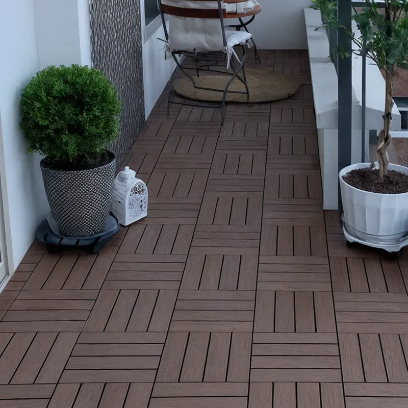 Tarima exterior Tecnológica Losetas Teka 30X30 ArquiTech