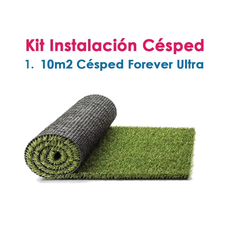Césped artificial  Kit Césped Artificial Terraza 10m²