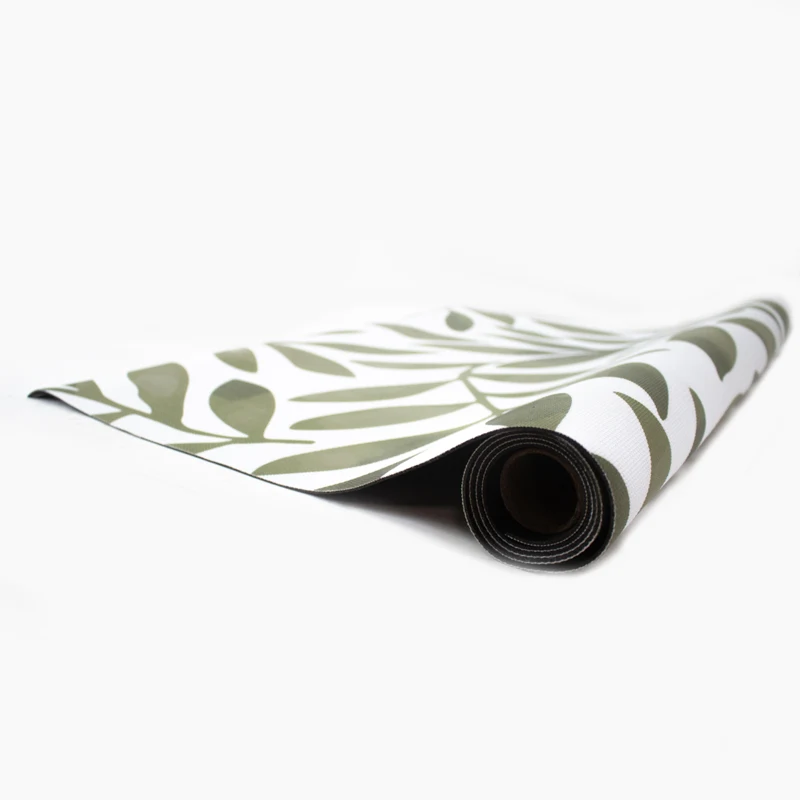Alfombras 95% PVC + 5% PES Rama Verde Alfombra Vinilica de exterior 80x150