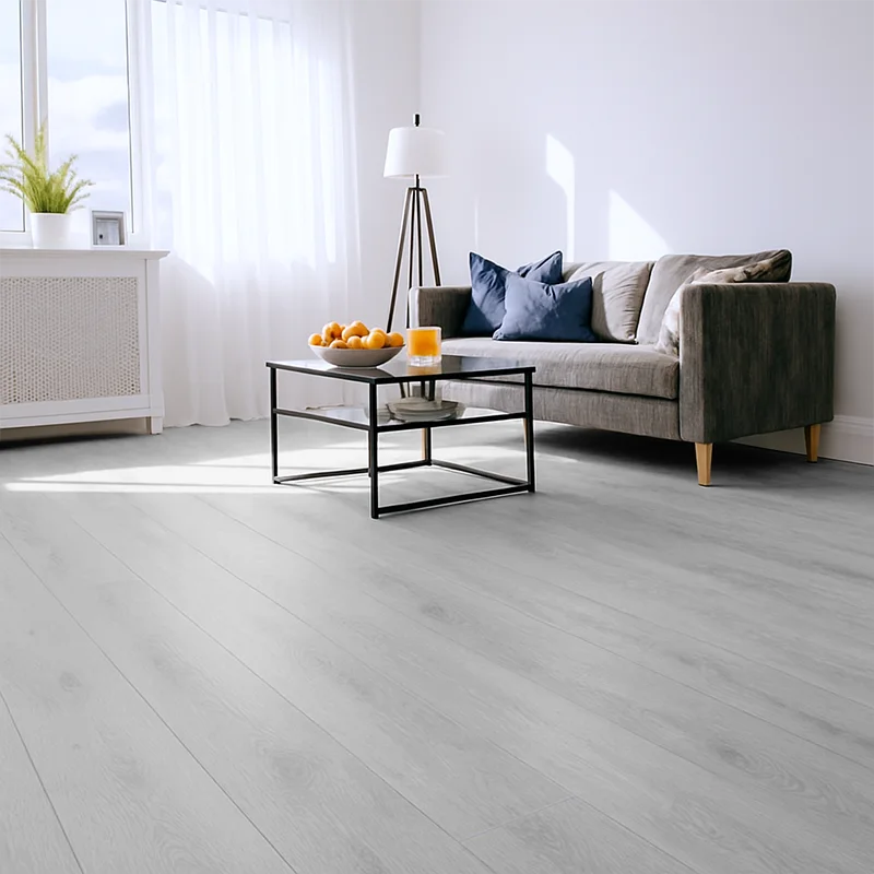 Vinílicos Heterogéneo Suelo de Vinílico Autoadhesivo PVC Roble Gris