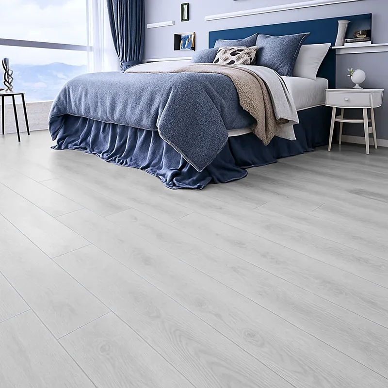 Vinílicos Heterogéneo Suelo de Vinílico Autoadhesivo PVC Roble Gris