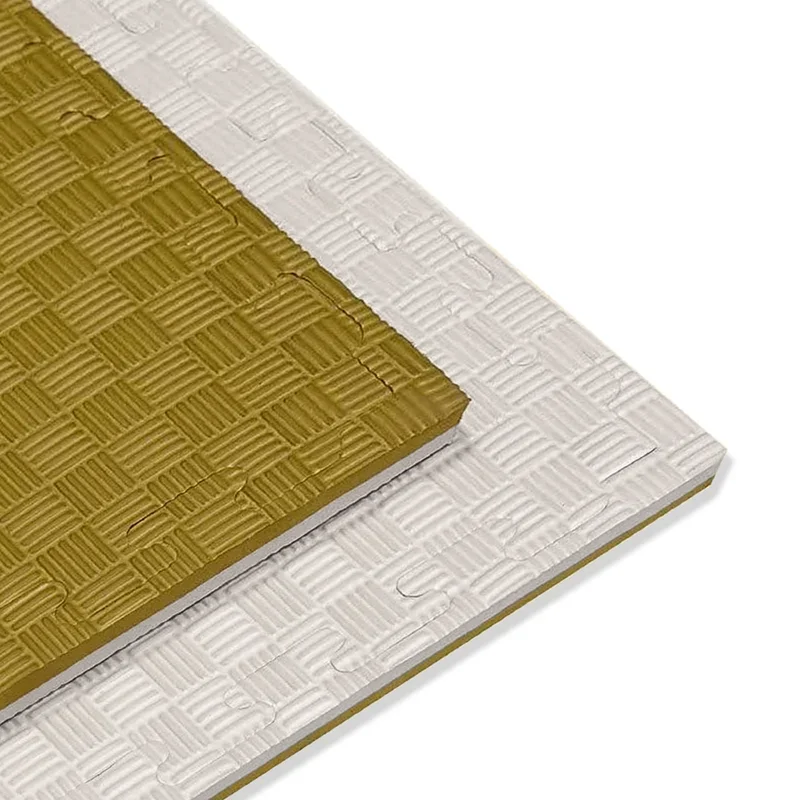 Tatami Etileno Acetato de Vinílo de Alta Densidad Tatami Blanco Oliva |1x1| 20mm