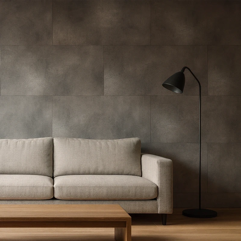 Revestimiento Pared PVC Revestimiento Pared SPC Cemento Muro Berlin