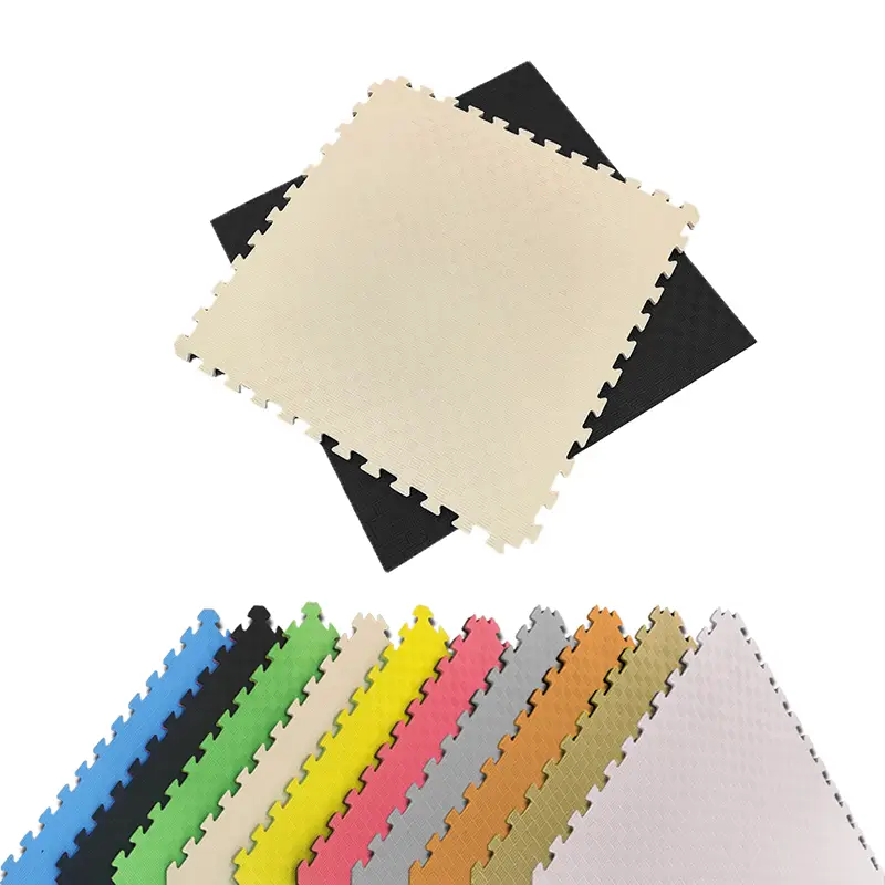 Tatami Etileno Acetato de Vinílo de Alta Densidad Tatami Negro Beige|1x1| 40mm