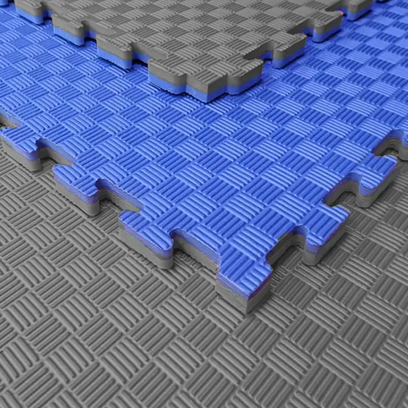 Tatami Etileno Acetato de Vinílo de Alta Densidad Tatami Azul Gris|1x1| 40mm