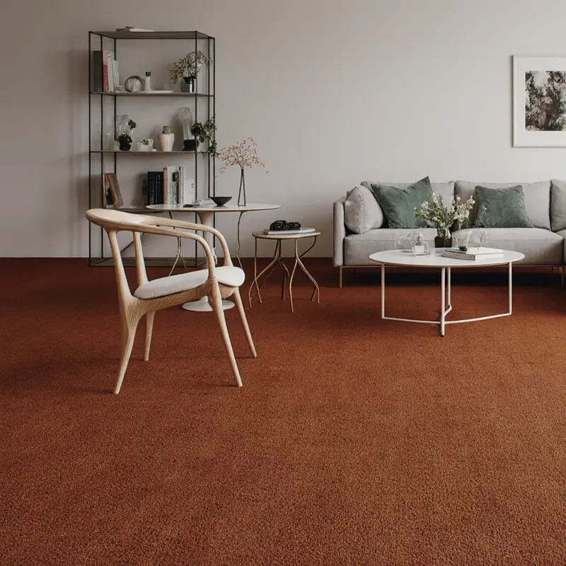 Moquetas Poliamida Gata Terracota 774