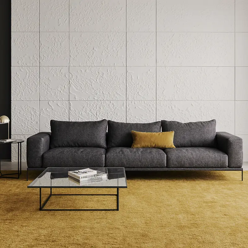 Moquetas Poliamida Ecos de la Musa Gris Oro 200