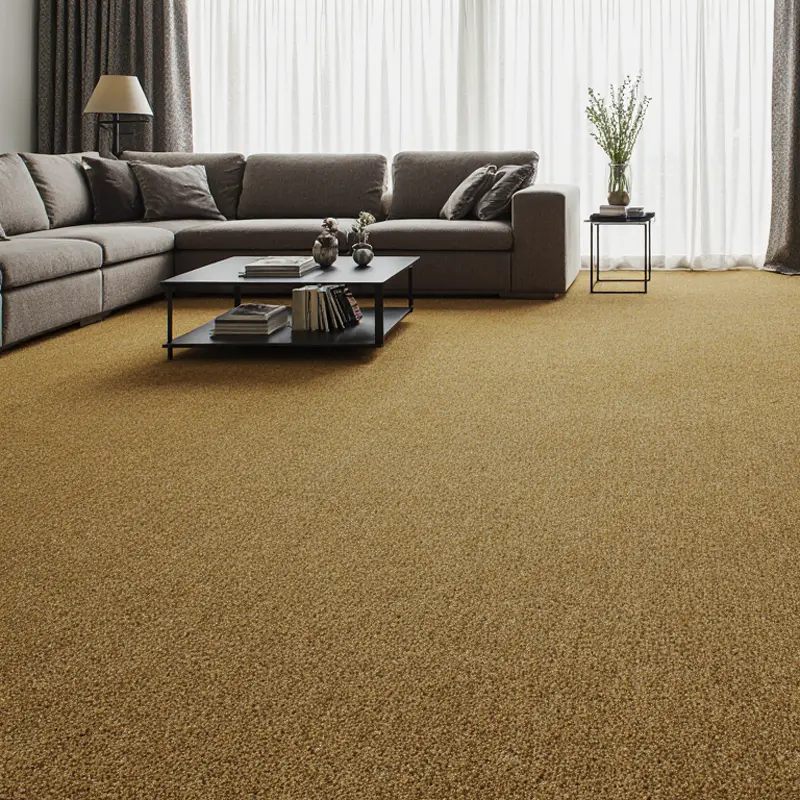 Moquetas Poliamida Ecos de la Musa Gris Oro 200