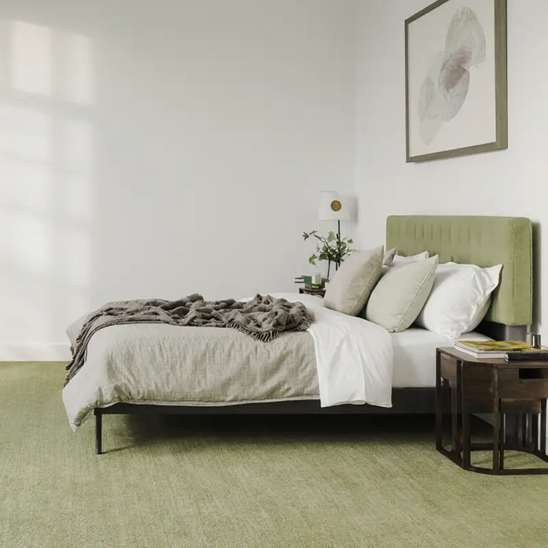 Moquetas Poliamida Ecos de la Musa Verde Claro 219