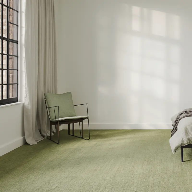 Moquetas Poliamida Ecos de la Musa Verde Claro 219