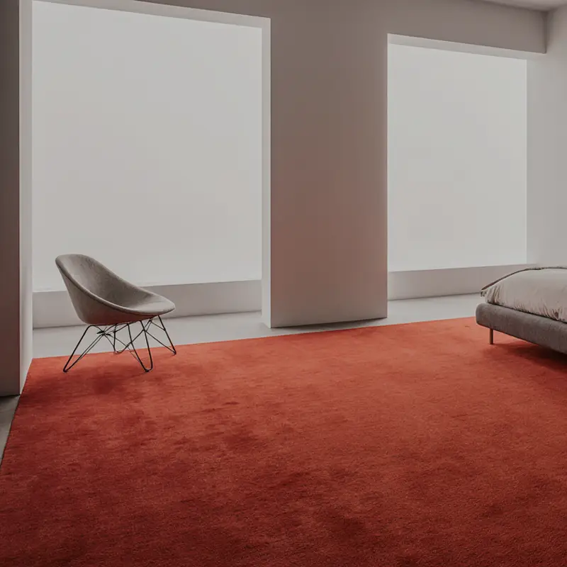 Moquetas Poliamida Ecos de la Musa Burdeos 440