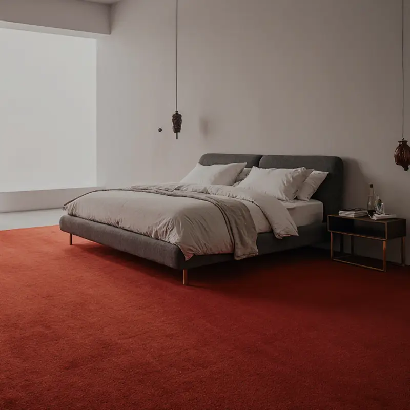 Moquetas Poliamida Ecos de la Musa Burdeos 440