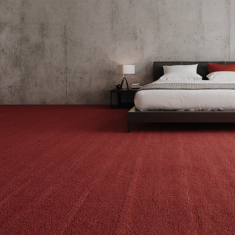 Moquetas Poliamida Ecos de la Musa Burdeos 440