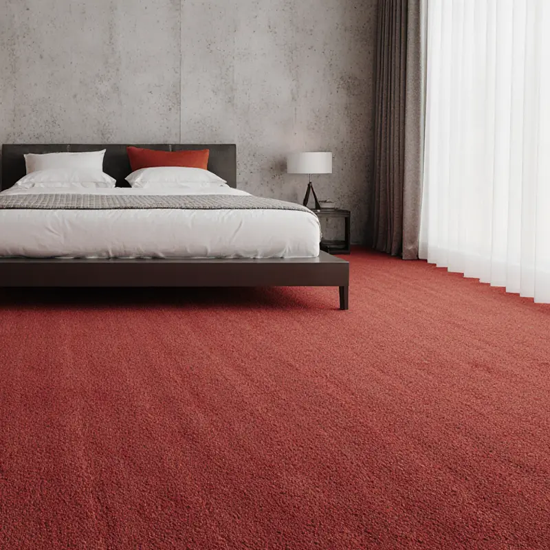 Moquetas Poliamida Ecos de la Musa Burdeos 440