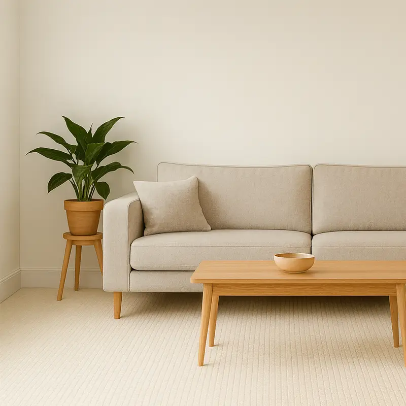 Moquetas Polirpopileno Trama Crema 020