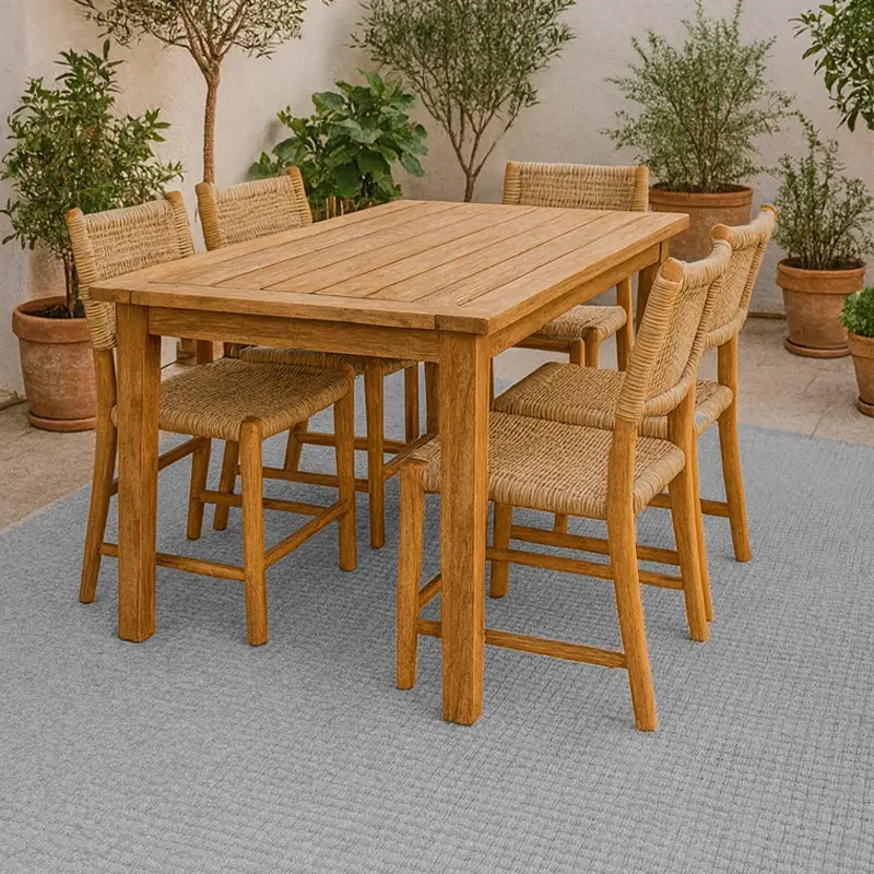 Moquetas Polirpopileno Trama Gris 031