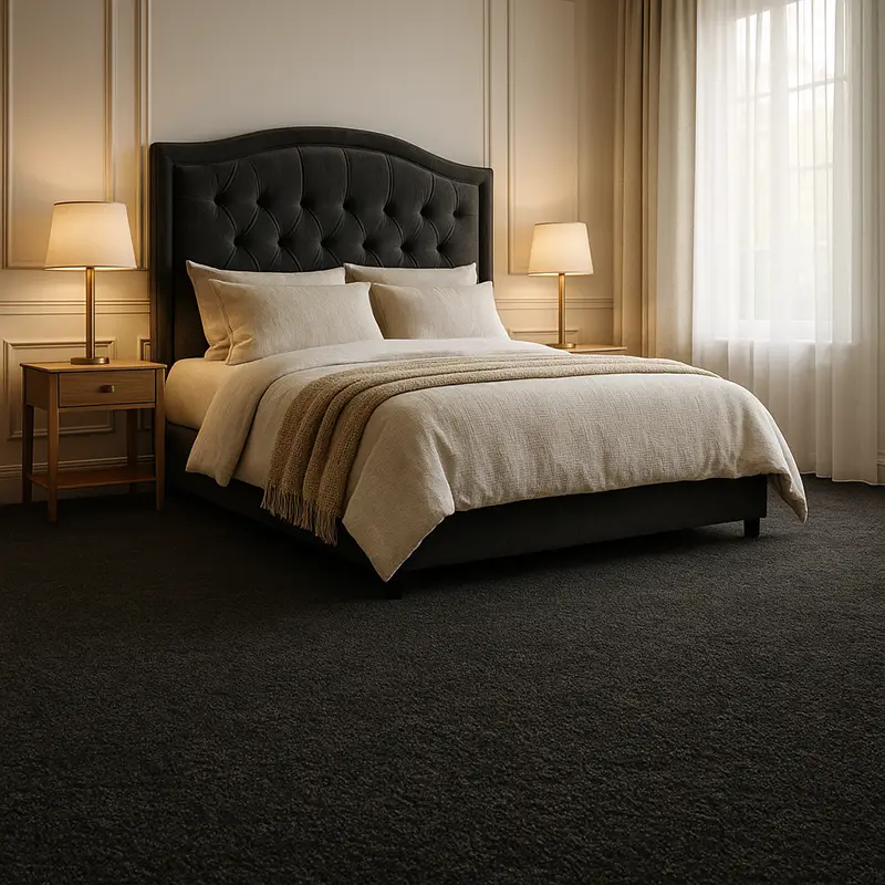 Moquetas Polyester PET Aurora Negro 141